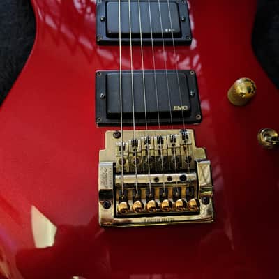 Jackson USA Soloist Guitar 1987 - Candy Red image 4