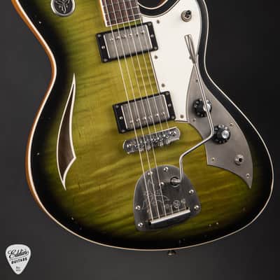 Novo Maple Top Miris JHH Dealer LTD - Cat's Eye Burst w/ Amber Back & Sides #261153 image 6