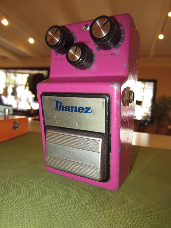 Ibanez AD-9 Analog Delay Pedal 1982 - Red image 1