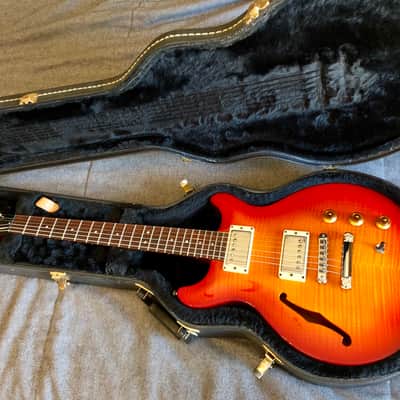 Hamer USA Artist 1997 Sunburst Semi-Hollow OHSC image 2