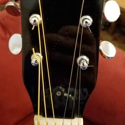 Rare Bruno Ventura CF-100 1970s Natural Grand Concert Guitar Japan image 4