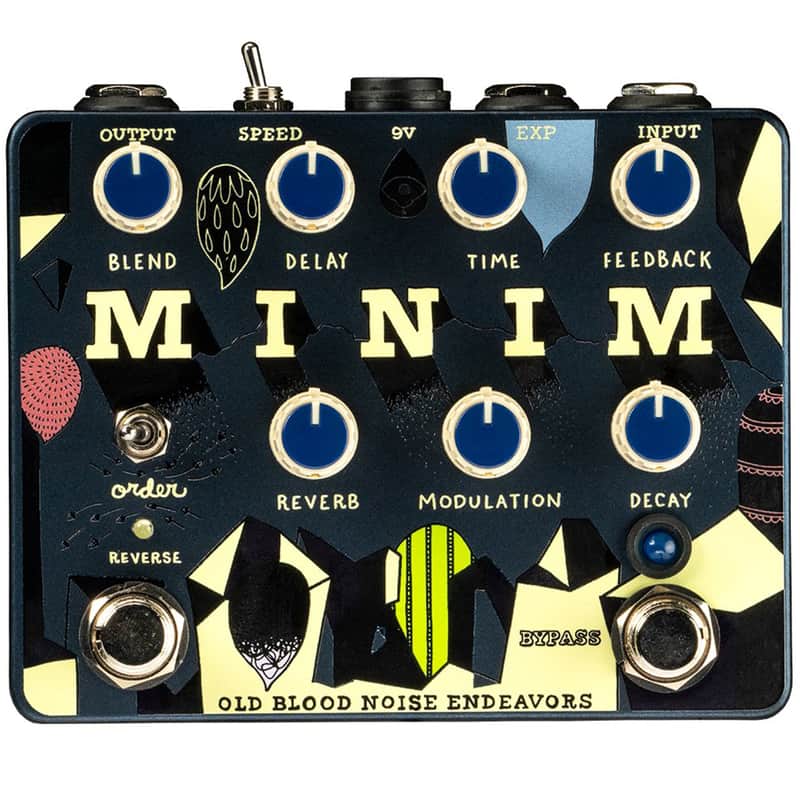 Old Blood Noise Endeavors Minim Reverb Delay & Reverse Effect Pedal image 1