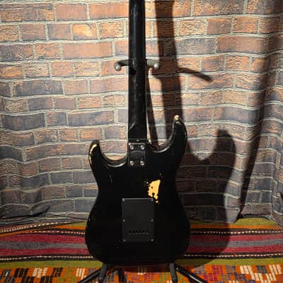 Hondo S-Style Electric Guitar Black image 15