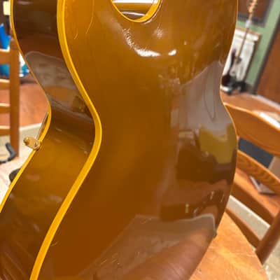 2000 Gibson Custom Shop Historic '52 ES-295 with Bigsby Antique Gold image 15