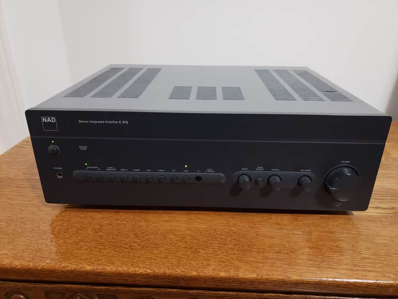 NAD C372 Integrated Amplifier in Grey image 1