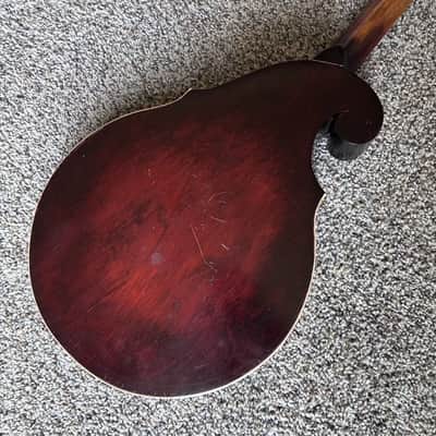 Vintage 1920’s Regal Acoustic Mandolin & Case Reverse Scroll image 6