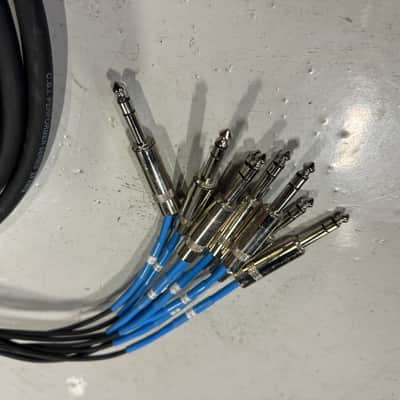 CBI Cables DB25 to TRS 8CH 15’ Cable - Black image 3