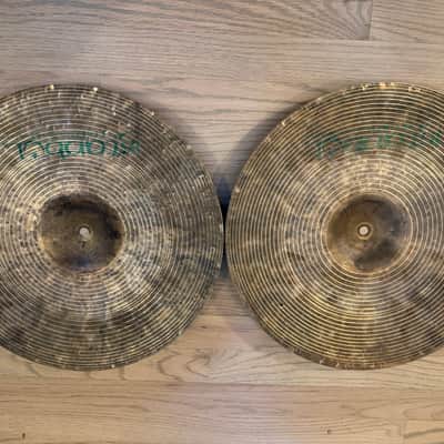 Istanbul Agop 16" Signature Hi-Hat (Pair) 2010s - Traditional image 2