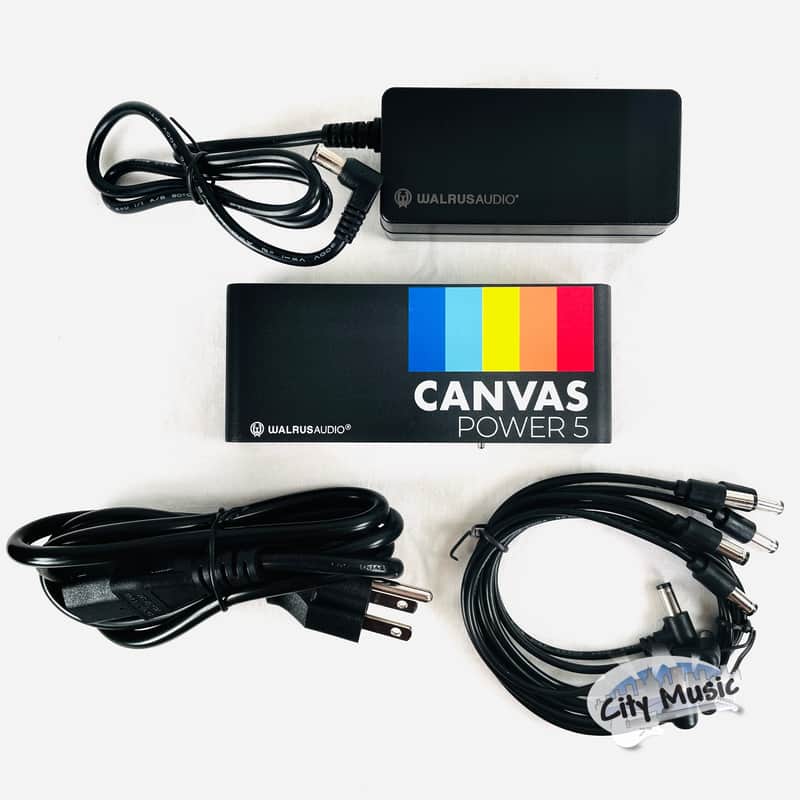 Used Walrus Audio Canvas Power 5 DC Isolated Guitar Effects Pedal Power Supply ♫ image 1