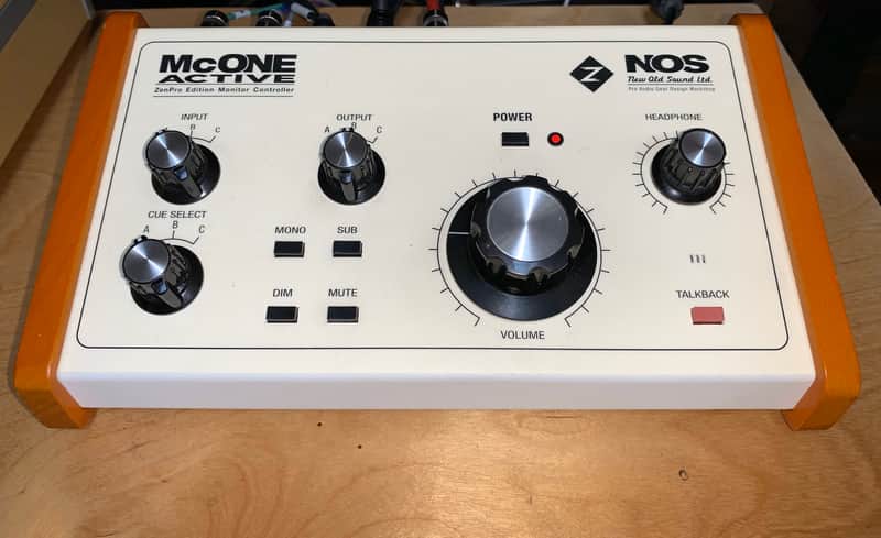 New Old Sound Ltd. McONE Active Monitor Controller | ZenPro Audio Edition Cream image 1