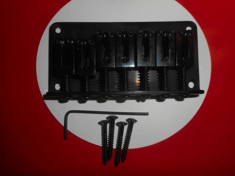 Ibanez F107 7-String Guitar Bridge - BLACK, 2BGF107BK image 1