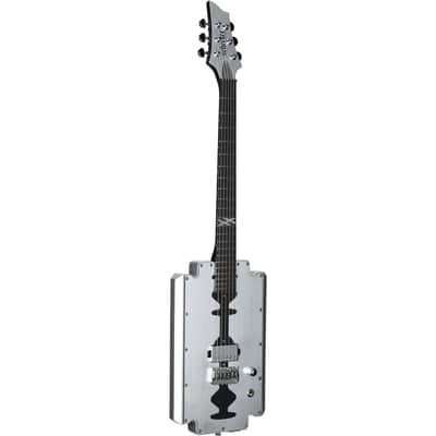 Schecter Machine Gun Kelly Razor Blade Electric Guitar, Metallic Silver, Open Box (Very Good) image 6