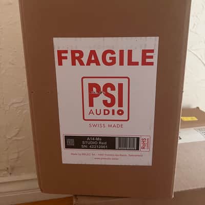 PSI audio A14M 2022 Burgundy (single or pair) image 5