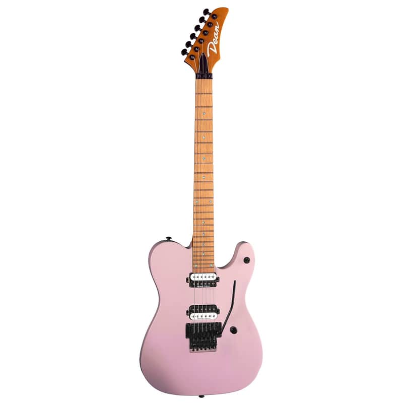 Dean Nash Vegas Floyd Rose with Roasted Maple Neck Shell Pink 2021 image 1