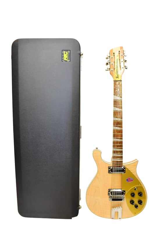 2026 Rickenbacker 660/12 12-String Electric Guitar, MapleGlo w/ Case image 1