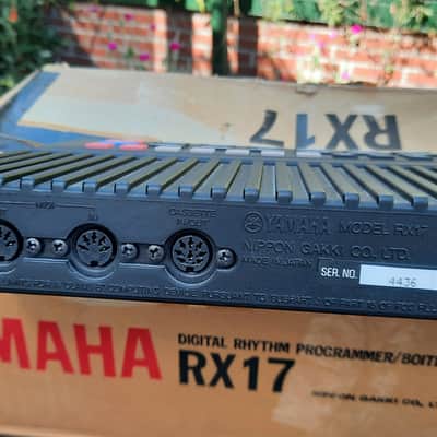 Yamaha RX17 80s drum machine (with orig. box/manual/psu) Bild 6