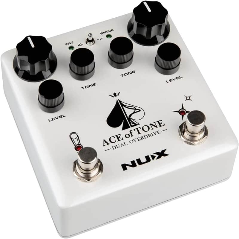 Mint NUX NDO5 Ace of Tone Dual Overdrive Guitar Effects Pedal image 1