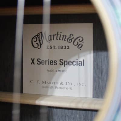 Used (2019) Martin X Series Special Acoustic/Electric Guitar with Gigbag image 11