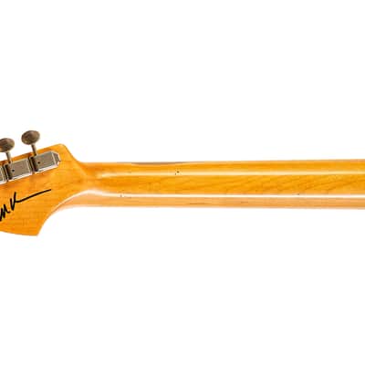 Fender Custom Shop Limited Edition Masterbuilt (Todd Krause) Michael Landau Coma Stratocaster Relic Coma Red #R135584 image 14