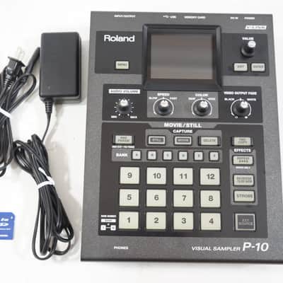 Roland P-10 Visual Sampler Audio Video Movie Sample Pad VJ DJ P10 Edirol w/ 100-240V PSU image 1