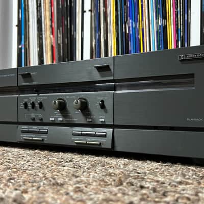 Mitsubishi M-T5200 Stereo Double Cassette Deck Dual Tape Player TESTED READ image 3