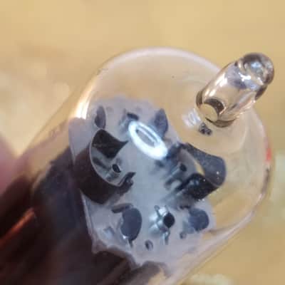 RCA 6CG7 tNOS AT1000 TESTED Balanced! PI Vacuum Tube T3 cleartop rare dual triode 1961-1964 image 6