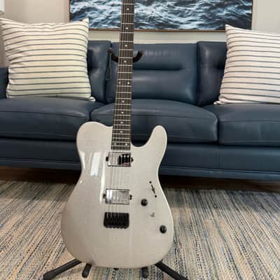 Cerberus Hermes 6HT Baritone White Sparkle New image 1