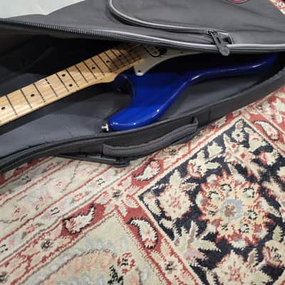 Fender Partscaster HH Shawbucker Stratocaster w/ 50's Player Series Neck - Sapphire Blue Transparent (C016-49) image 19