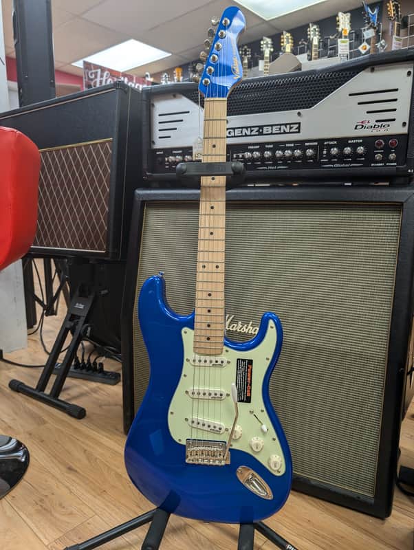 Vintage V6-CAB Reissued Series SSS 2023 - Candy Apple Blue image 1