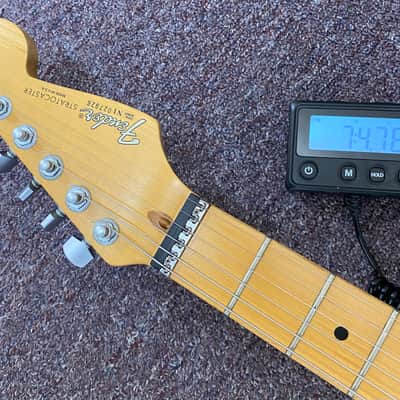 Fender Strat Plus Deluxe with Maple Fretboard 1991 - Blue Pearl Burst - UPGRADED LACE SENSOR BLUE S/ SILVER S/ RED Hum - FENDER HARDSHELL CASE (Center Latch Broke) image 15