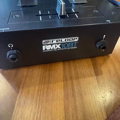 Reloop RMX-10BT 2-Channel DJ Mixer with Bluetooth 2020 - Present - Black image 2