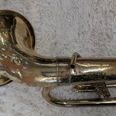 Reynolds Contempora vintage USA Made Baritone horn in case - appears functional image 7