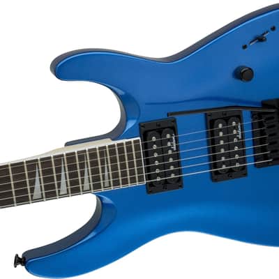 Jackson JS Series Dinky Arch Top JS22 DKA 6-String Right-Handed Electric Guitar with Amaranth Fingerboard (Metallic Blue) image 6