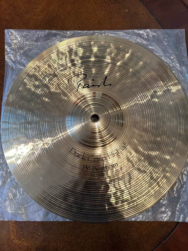 *Brand New* Paiste 13" Signature Dark Crisp Hi-Hat Cymbals (Pair) 2005 - Present - Traditional image 1
