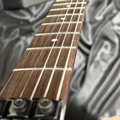 Jackson Kelly KE-4 (Jackson Stars) Late 1990s - Trans Black / Dark Transparent Black image 9