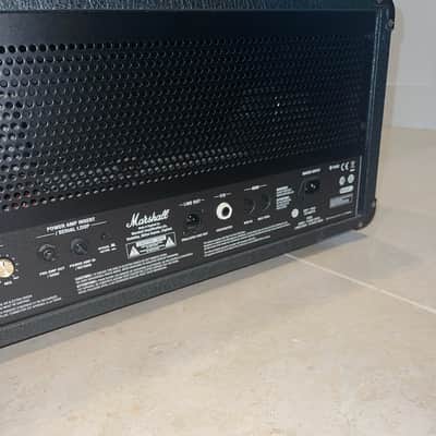 Marshall JVM205H 2-Channel 50-Watt Guitar Amp Head 2008 w/footpedal in box, Black, with case image 7