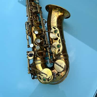 Selmer SBA altosax 1953/54 - Original gold laquer image 16