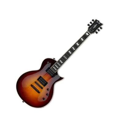ESP E II Eclipse Full Thickness Right Handed Electric Tobacco Sunburst Guitar image 4