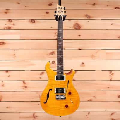 Paul Reed Smith SE Custom 22 Semi-Hollow - Santana Yellow - CTIE102356 image 4
