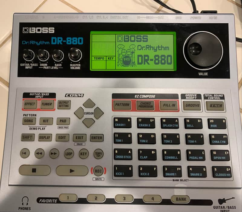 Boss DR-880 Dr. Rhythm 2004 - 2016 - Gray image 1