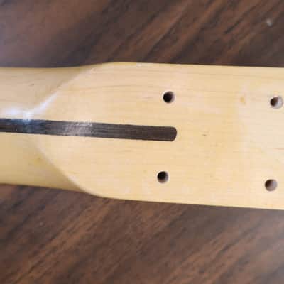 Banana Headstock Maple Guitar Neck Fits ESP & Kramer #1 Baretta Dinky 1984 Pacer Possibly Gibson Explorer Body Shapes As well + Many Models Floyd Rose image 6