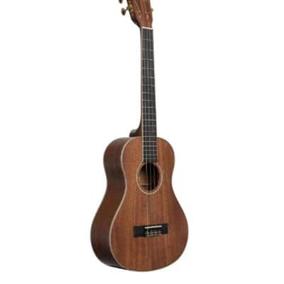 Kala KA-AMHG-ST All Solid Mahogany Tenor XL Ukulele image 4