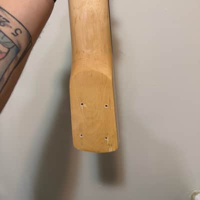 Canadian Maple 5 String Bass Neck 2000s - Gloss image 5