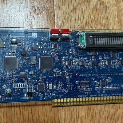 Buchla Music Easel iProgram Card 2010s - Blue image 2