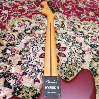 *NEW IN BOX* 2026 Fender Japan Hybrid II Jazzmaster Satin Metallic, Matte Inferno Red - MIJ JD26 image 20