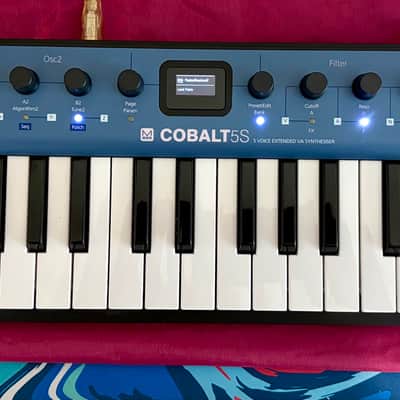 Modal Electronics COBALT5S 5-Voice Extended Virtual Analog Synthesizer 2022 - Present - Blue / Black image 1