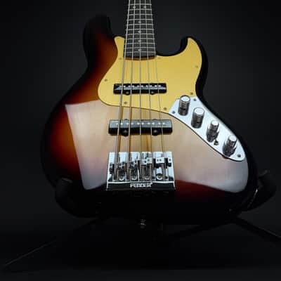 2025 Fender American Ultra II Jazz Bass V - Ultraburst image 3