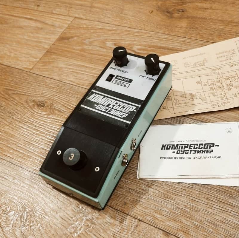 Vintage Elektronika Compressor-Sustainer pedal 1982 image 1