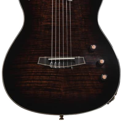 Cordoba Stage Artist Nylon-string Acoustic-electric Guitar - Habano Burst image 1