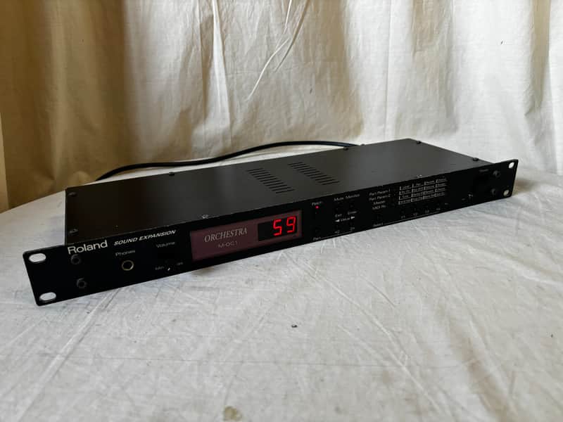 Roland ORCHESTRA M-OC1 Rack mount Sound module SR-JV80-02 NEW INTERNAL BATTERY image 1